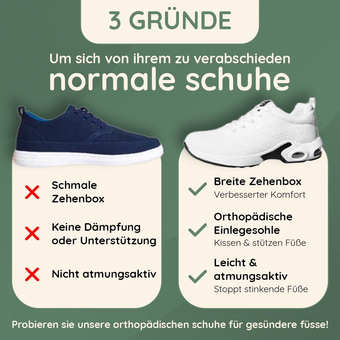 LaufEase - ergonomische Schmerzlinderungs-Schuhe