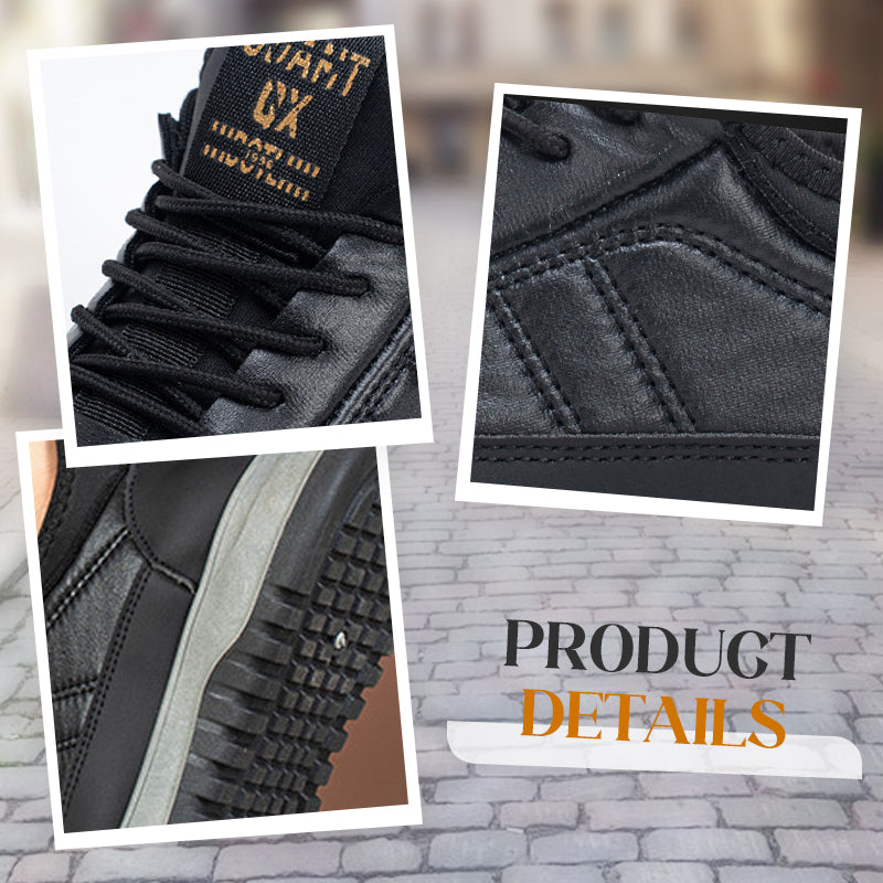 Bequeme warme Herrenschuhe: wasserdicht und rutschfest